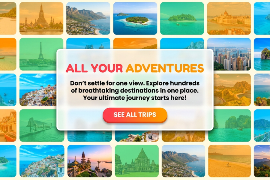 Travel Adventure Landing Design Using HTML, CSS & JavaScript