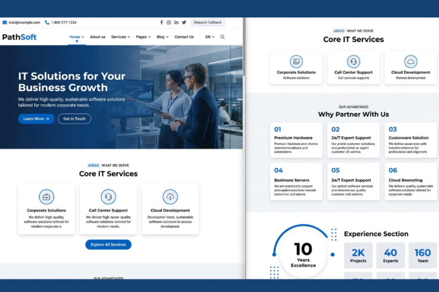 model_website_IT_solution